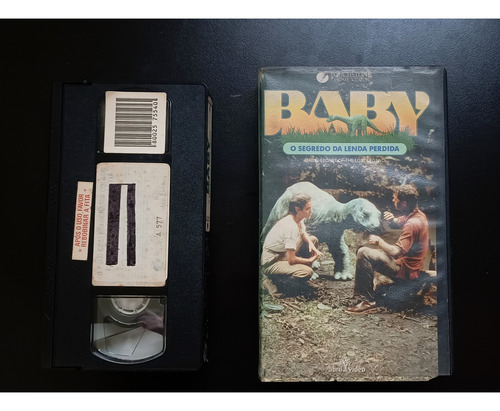 Vhs Original Legendado Baby O Segredo Da Lenda Perdida (Usado)