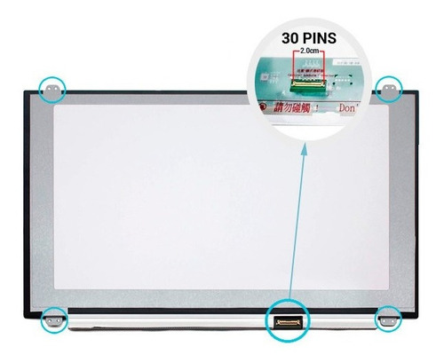 Pantalla Compatible N156bga-ea2 Rev.b1 Display 15.6 30 Pines