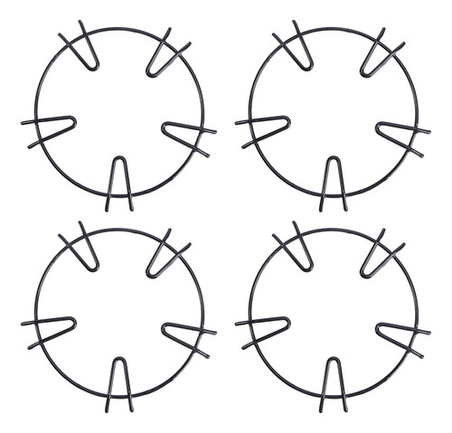 Soportes Metálicos Para Encimera De Gas Esmaltados, 4 Unidad