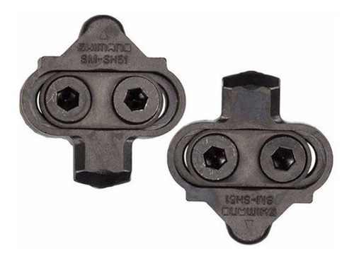 Imagem 2 de 3 de Taco Pedal Clip Shimano Sm-sh51 Spd Taquinho Xc Mtb Par