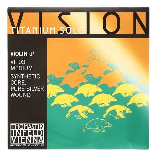 Thomastik-infeld Vit03 vision Solo Cuerdas Para Violín De Ti