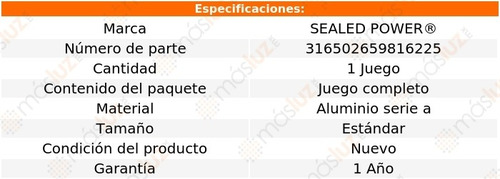 Cojinetes Bancada Std Isuzu Npr V8 5.7l 93/00 Sealed Power