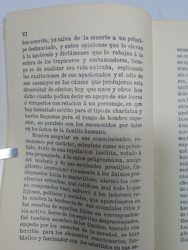 Conde De Cagliostro - José Bálsamo (Usado)