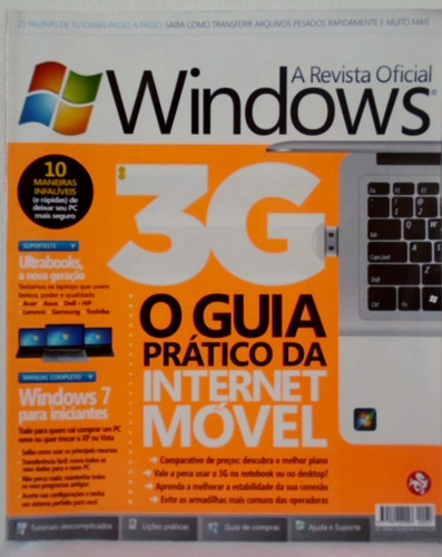 Revista Oficial Do Windows Nº 57  Guia Prático Internet 3g