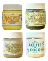 Comprar Pack X4 Manteca Ghee Vegana + Aceite De Coco | Plant Based