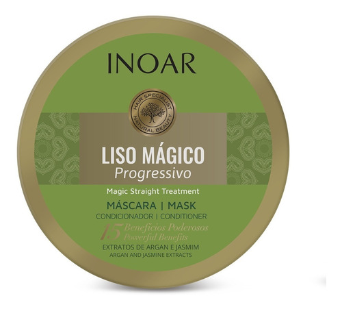 Máscara Inoar Liso Mágico Capilar 250g