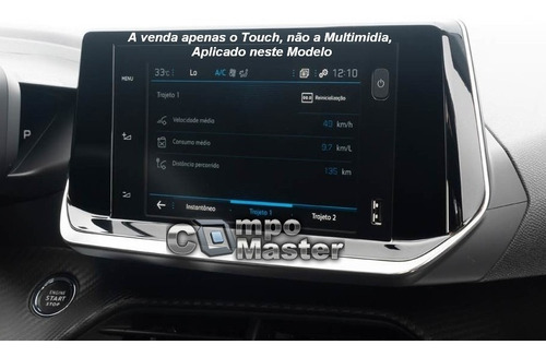 Tela De Toque Touch Screen Multimídia Citroen C3 / C4 Midia