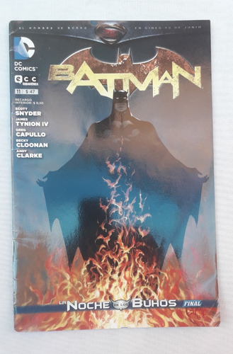 Historieta Comic * Batman * Nº 11 Dc Edit Ecc Españ