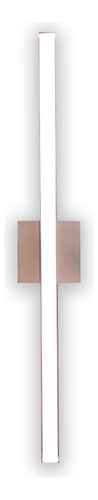 Aplique Exterior Lineal 100 Cm Iluminación Led Enertech Gris(luz Calida)