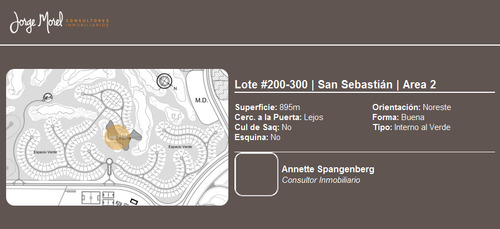 Lote Venta Barrio San Sebastián - Area 2 - Interno Al Verde - 895m2 #id 727