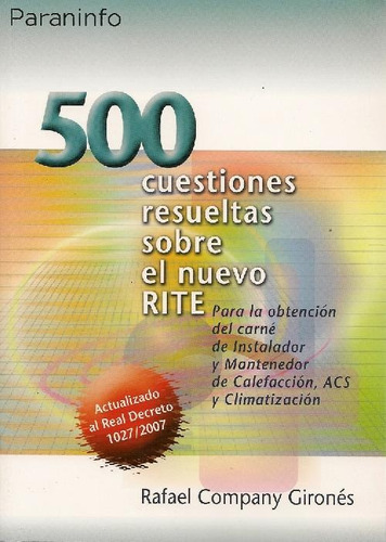 Libro 500 Cuestiones Resueltas Sobre El Nuevo Rite De Rafael