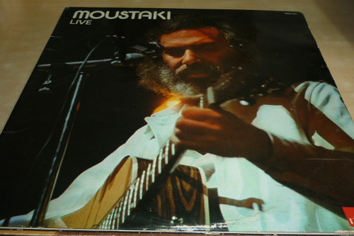 Moustaki Georges Live Vinilo Doble Frances Muy Bueno