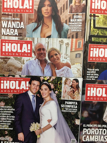 Pack 10 Revistas Hola Argentina Usadas (Usado)
