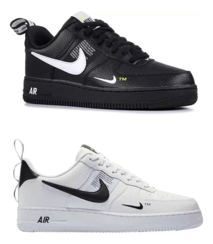 Kit 2 Par Calçado Nike Air Force Tm Utility Unissex Promoção