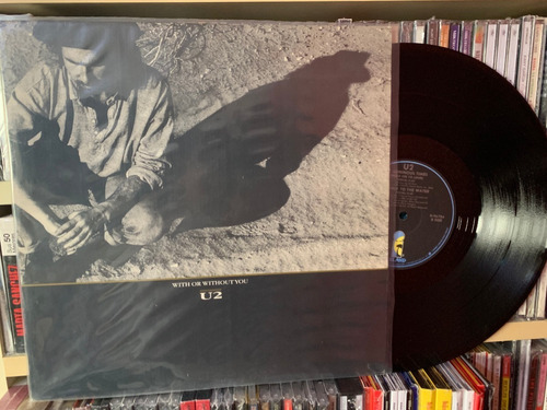 U2 Lp Single With Or Without You Importado 