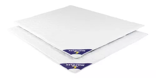 Cubrecolchon 160x200 Queen 2 Plazas Pillow Top Soft Protect Color Blanco