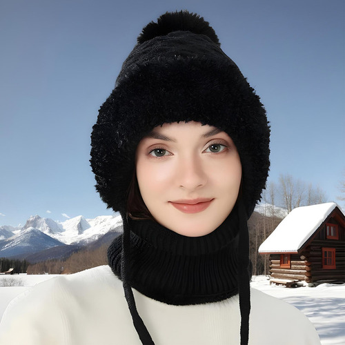 Gorro Con Capucha Y Bufanda Sombrero Con Capucha Y Bufanda C