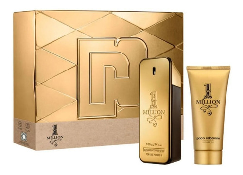 Paco Rabanne Set 1 Million 100ml Edt + Gel  Ducha 100ml@usa