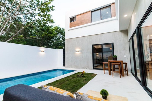 Imagen 9 de 24 de Casa En Privada En Preventa En Playa Del Carmen (126)
