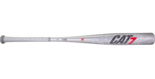 Bat Béisbol Marucci Cat 7 Silver Adult Balanced Bbcor -3oz 