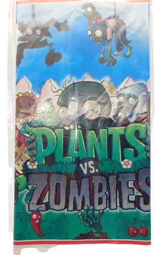 Decoración Fiesta .:: Mantel Plantas Vs Zombies V1 ::.