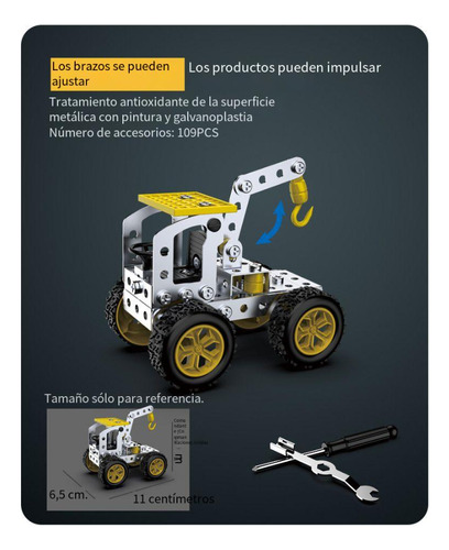 Modelo De Vehículo De Ingeniería De Ensamblaje De Metales En