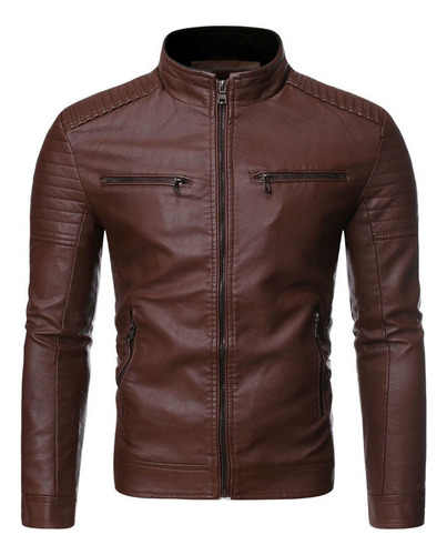 Chaqueta De Cuero Para Hombre De Súper Promoción Nuevos