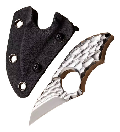 Faca Garra Edc Fulltang 4.5mm Aço Vg10 Com Bainha Em Kydex