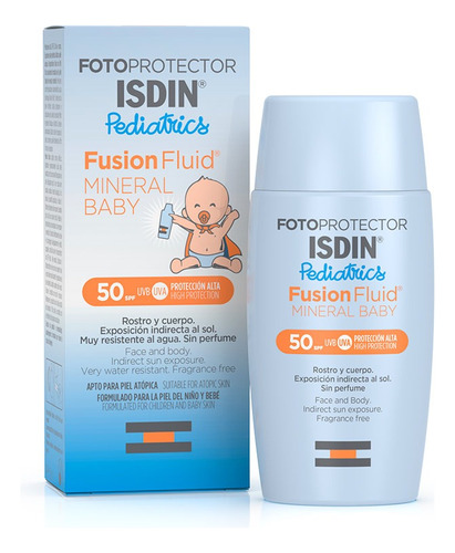 Isdin Pediatrics Protector Solar Infantil Fps50 Mineral Baby