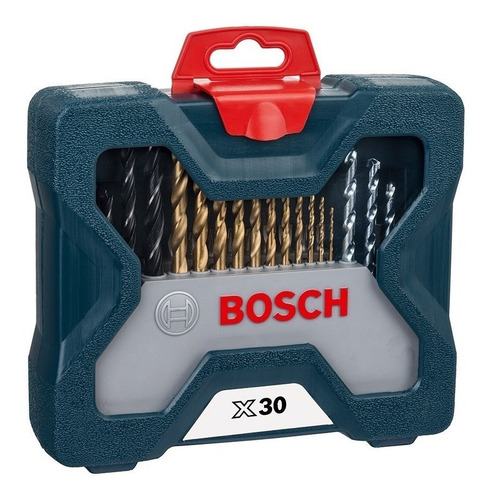 Imagen 2 de 7 de Juego Set Mechas Y Puntas Bosch X Line 30 Piezas Estuche