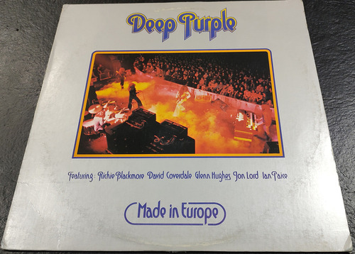 Deep Purple Made In Europe Lp Usa 1ra Ed Rainbow Whitesnake