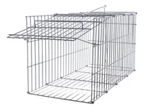 Comprar Gaiola Armadilha Gatoeira Grande G Dobrável Porta Automática