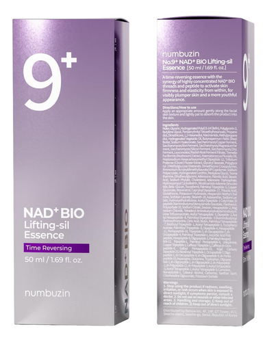 Numbuzin Nad Bio Lifting-sil Essence 50ml Antiedad Todo Tipo