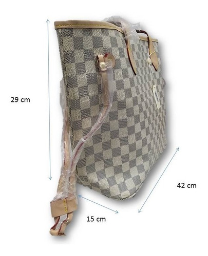 Imagen 2 de 3 de Bolso Tipo Tote Blanca Bollv