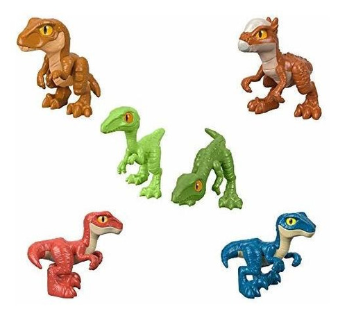 Set De Regalo De Crias De Dinosaurio Del Mundo Jurasico Im
