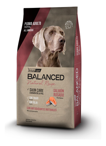 Balance Natural Recipe Salmon Rosado Perro Adulto 3kg