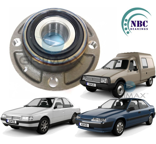 Maza De Rueda Nbc Trasera Peugeot 405 - Tgb12894