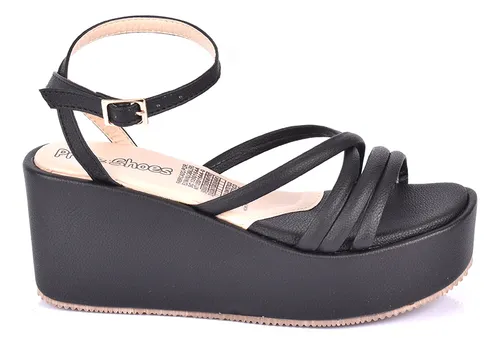 Price Shoes Plataforma Para Mujer 382s016negro