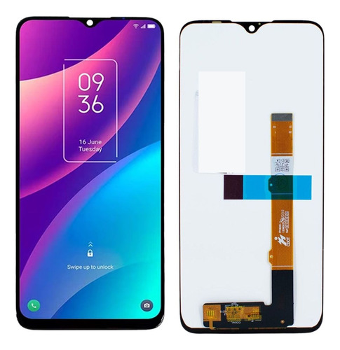 Modulo Para Alcatel 1v 2020 Plus 1v Plus 500 Tcl L9s Ot5007 Negro