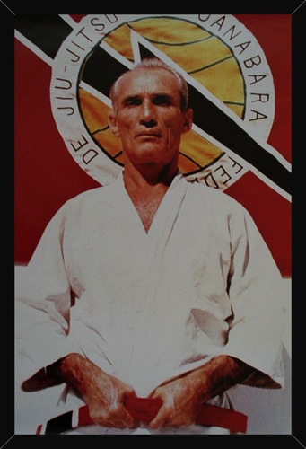 Quadro Academias Jiu Jitsu Mestre Helio Gracie