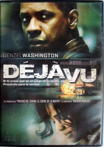 Dvd - Deja Vu - Denzel Washington - Val Kilmer