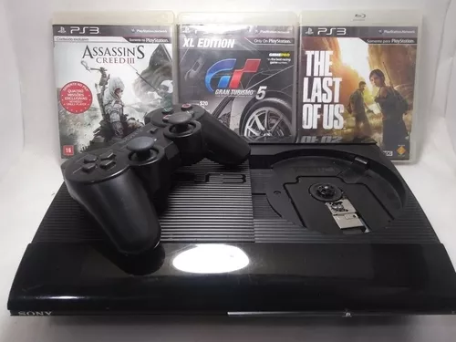 Ps3 Playstation 3 Super Slim 80 Jogos Originais