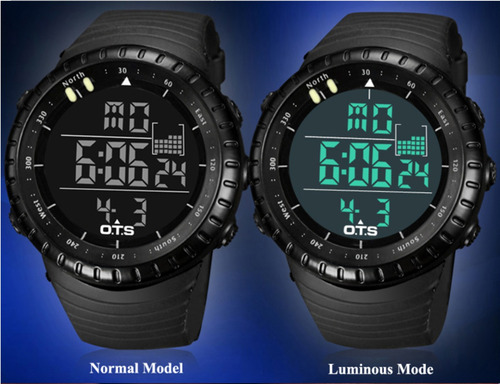 Reloj Deportivo Digital Ots,  Espectacular  --envio Gratis--