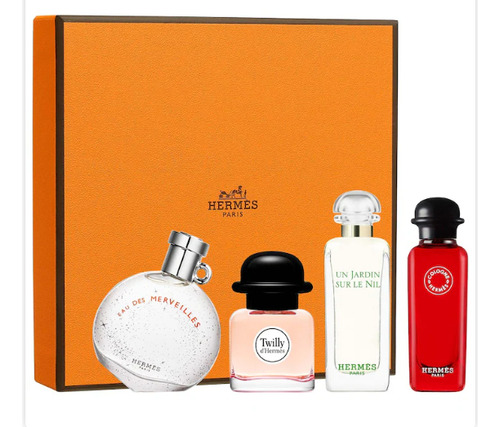 Set De Perfumes Hermès Coffret Dècouverte Miniatura Eau De T