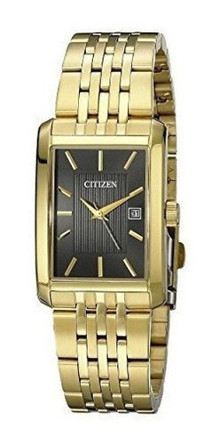 Citizen Reloj De Cuarzo De Oro De Los Hombres Con Fecha, Bh1