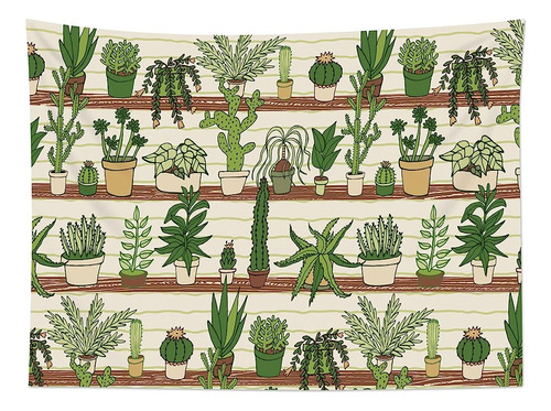 ~? Hvest Cactus Tapestry Tropical Desert Suculent Plants On 