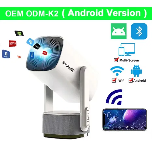 Proyector De Imagen Led Recargable K2