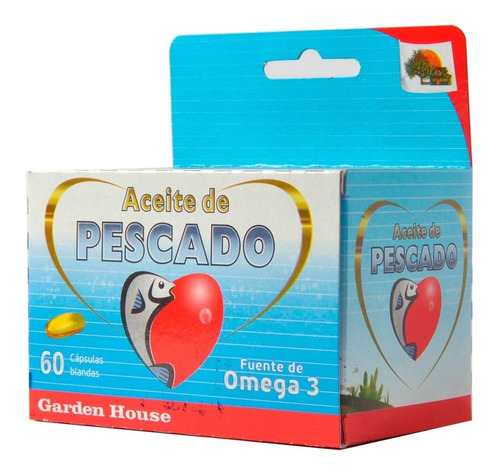 Garden House Aceite De Pescado 60 Caps