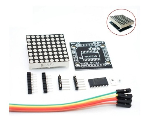 Modulo Matriz De Microcontrolador Max7219  