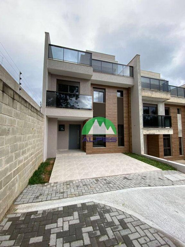 Imagem 17 de 30 de Sobrado À Venda, 170 M² Por R$ 948.000,00 - Bom Retiro - Curitiba/pr - So1361